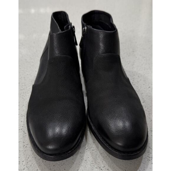 Patricia Nash Black Leather Ankle Carla Boots Women’s 8.5 Side Zip, Western EUC - Picture 2 of 13